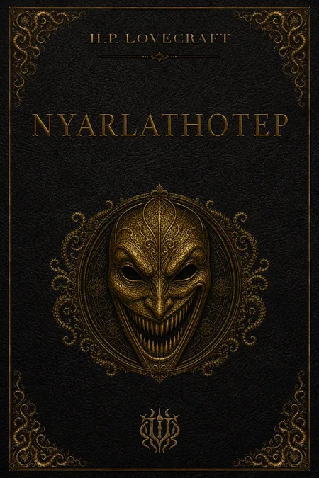 Nyarlathotep illustrated eBook cover by Unspeakable Tales