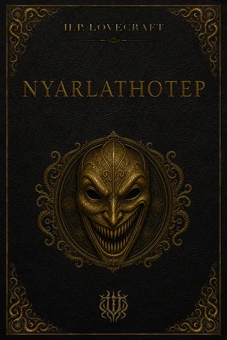 Nyarlathotep illustrated eBook cover by Unspeakable Tales