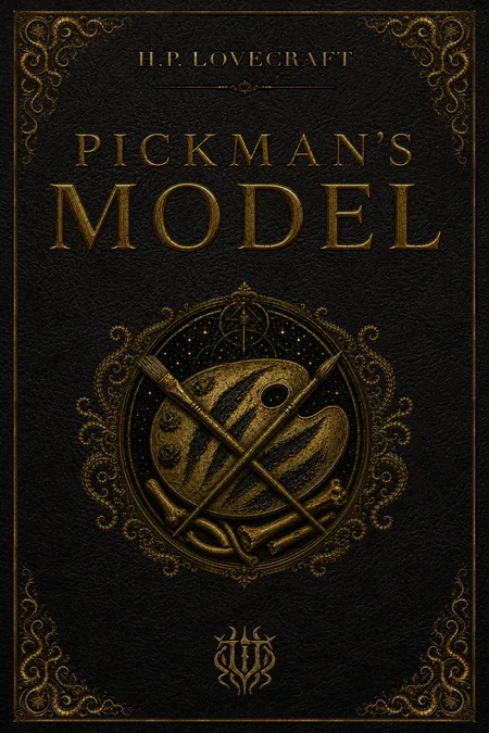 Pickman's Model illustrated eBook cover by Unspeakable Tales