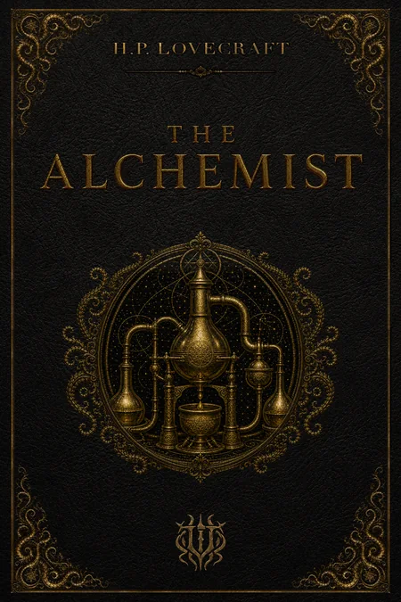 The Alchemist illustrated eBook cover by Unspeakable Tales