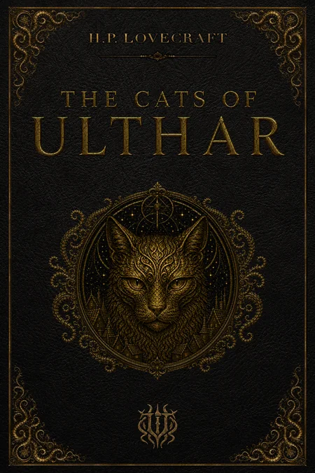The Cats of Ulthar illustrated eBook cover by Unspeakable Tales