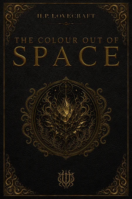 The Colour Out of Space illustrated eBook cover by Unspeakable Tales