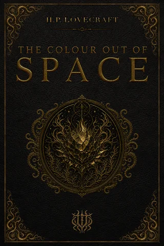 The Colour Out of Space illustrated eBook cover by Unspeakable Tales