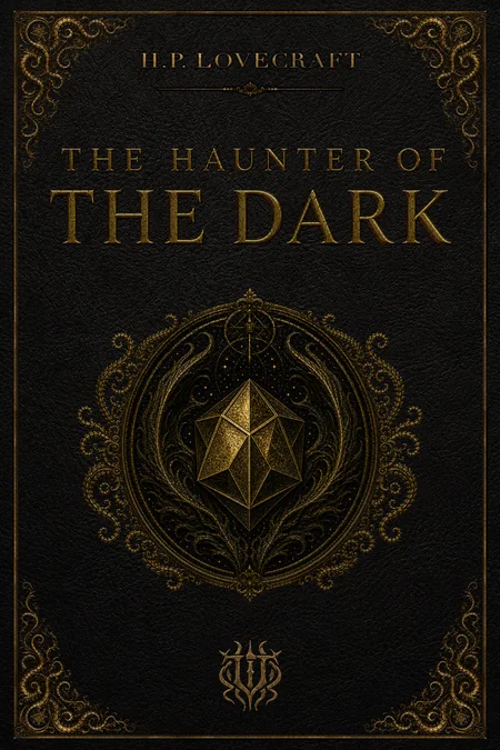 The Haunter of the Dark illustrated eBook cover by Unspeakable Tales