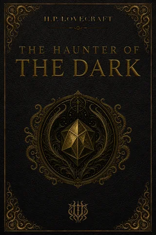The Haunter of the Dark illustrated eBook cover by Unspeakable Tales