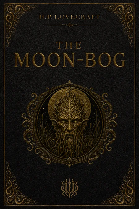 The Moon-Bog illustrated eBook cover by Unspeakable Tales