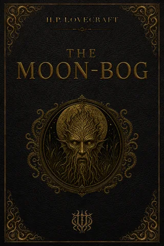 The Moon-Bog illustrated eBook cover by Unspeakable Tales