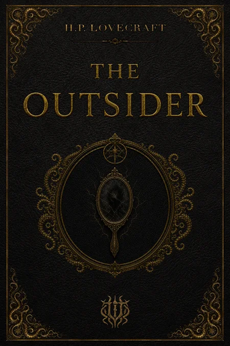 The Outsider illustrated eBook cover by Unspeakable Tales