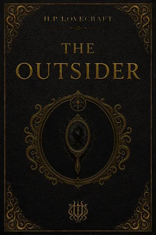 The Outsider illustrated eBook cover by Unspeakable Tales