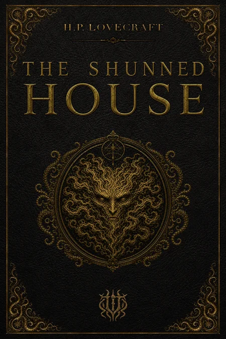 The Shunned House illustrated eBook cover by Unspeakable Tales