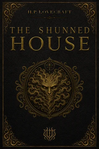 The Shunned House illustrated eBook cover by Unspeakable Tales