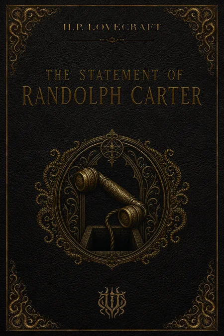 The Statement of Randolph Carter illustrated eBook cover by Unspeakable Tales