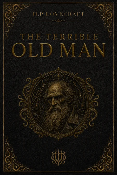 The Terrible Old Man illustrated eBook cover by Unspeakable Tales