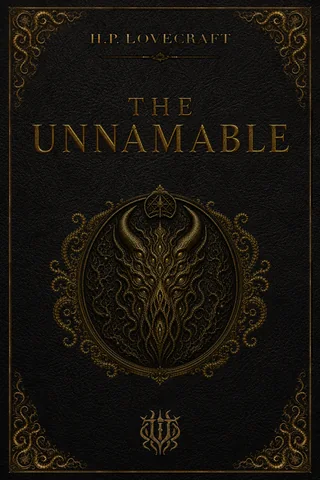 The Unnamable illustrated eBook cover by Unspeakable Tales
