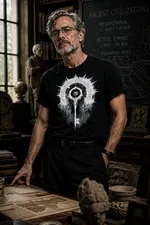 Yog-Sothoth Beyond Time and Space black Lovecraftian Standard Unisex t-shirt