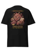 Shoggoth Employee of the Month black Lovecraftian Standard Unisex t-shirt