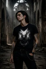 Dagon The Father of The Deep Ones black Lovecraftian Standard Unisex t-shirt