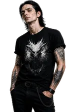 Dagon The Father of The Deep Ones black Lovecraftian Standard Unisex t-shirt