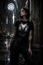 Dagon The Father of The Deep Ones black Lovecraftian Standard Unisex t-shirt