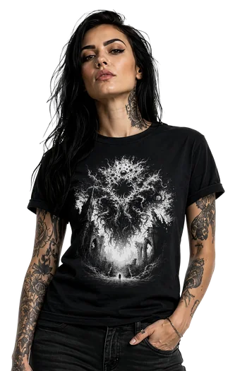 Shoggoth The Living Abyss black Lovecraftian Standard Unisex t-shirt