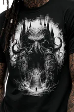 R'Lyeh Where The Great Old One Dreams black Lovecraftian Standard Unisex t-shirt